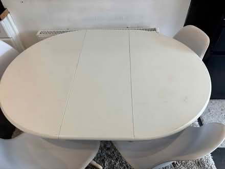 Photo of free White Dining table and 4 chairs (Cheadle Hulme SK8) #4