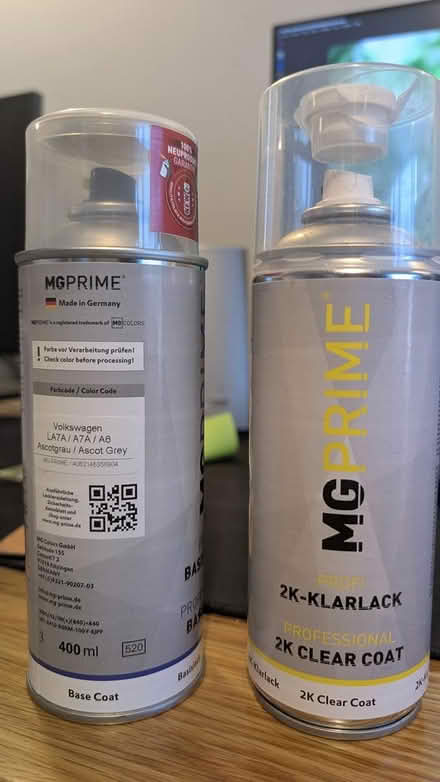 Photo of free MG Prime car paint spray cans (SM2) #1