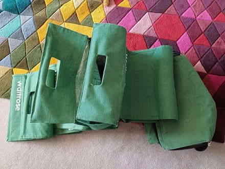 Photo of free 5 x Waitrose shopping trolley bags (Chippenham SN14) #2