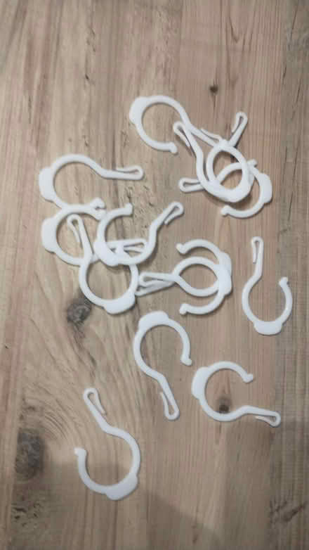 Photo of free Curtain lining hooks (Marple SK6) #1