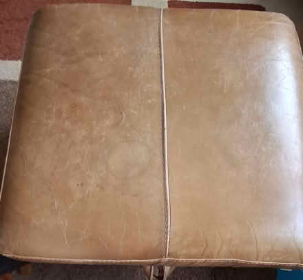 Photo of free Leather Pouffe/Foot Stool (Mansfield NG19) #4