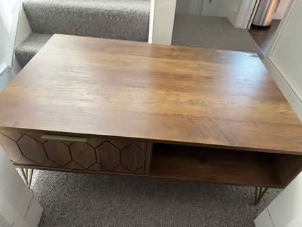 Photo of free Rustic Wooden Coffee Table (SE15) #2