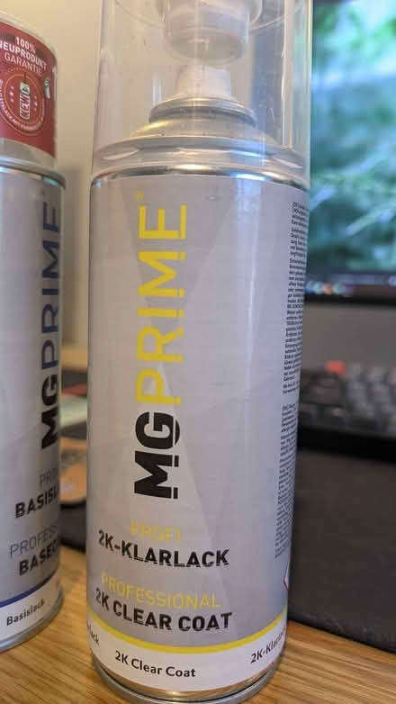 Photo of free MG Prime car paint spray cans (SM2) #2