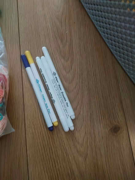 Photo of free Bag of embroidery thread and pens (Llanberis LL55) #2