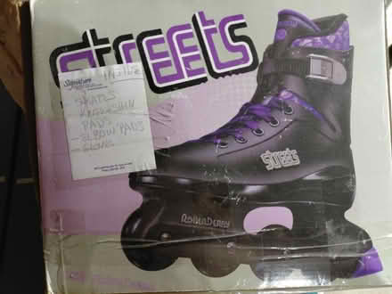 Photo of free SIZE 11 Inline skates and pads (Vienna twp) #1