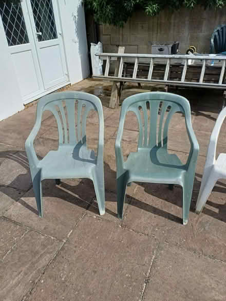Photo of free 4 Garden Chairs (Rainham, Kent - ME8) #2