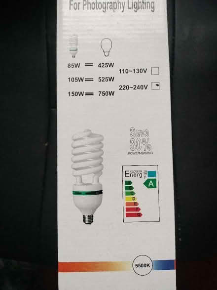 Photo of free Photography bulb's (Biggleswade SG18) #1