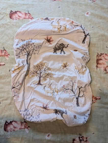 Photo of free Baby crib (Next2Me) fitted sheets x5 (Skipton BD23) #3