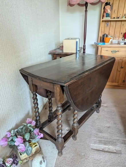 Photo of free Wooden table (Bromsgrove B60) #3