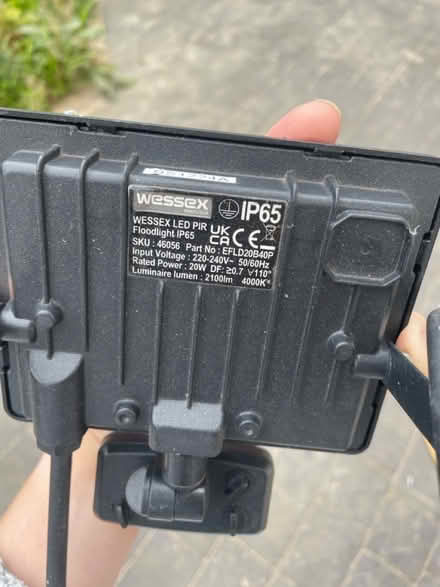 Photo of free External security light (Dore, S17) #3