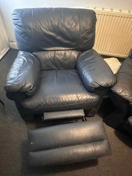 Photo of free Sofa and recliner (Birkenhead) #3