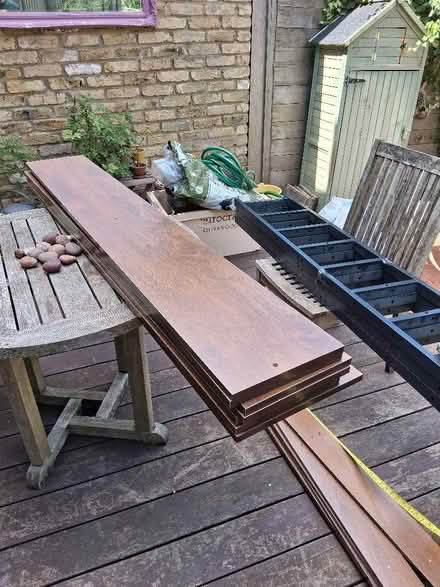 Photo of free Bookshelf, unused, damaged, 260 wide x220 high x30 deep (Stroud Green N4) #1