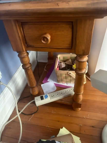 Photo of free wooden cabinet (albany) #1