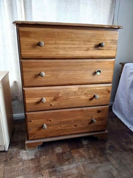 Photo of free Pine chest of drawers (Havant PO9) #1