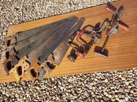Photo of free Collection Old Woodworking Tools (Bransford WR6) #1