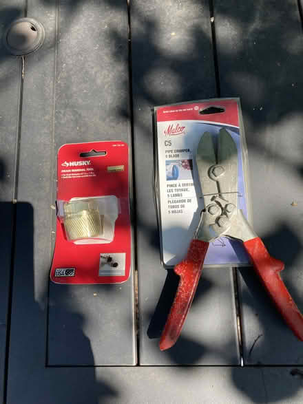 Photo of free plumbing tools (Brookland) #1