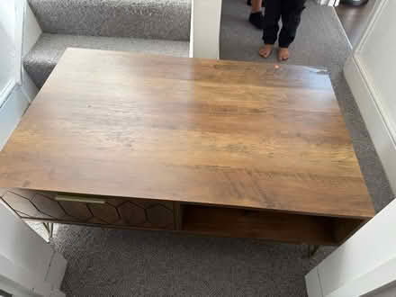 Photo of free Rustic Wooden Coffee Table (SE15) #3