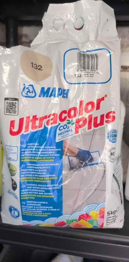 Photo of free Open bag of grout powder 132 (Bebington) #1