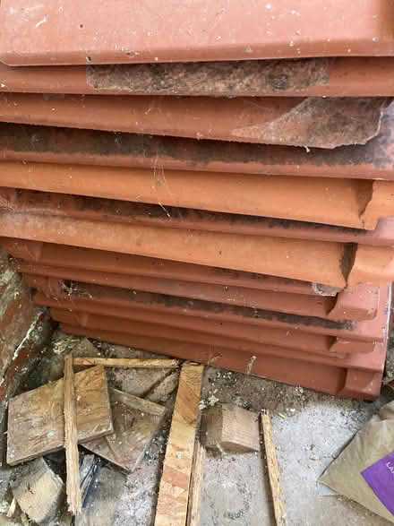 Photo of free Roof hip and ridge tiles (Sandylands LA3) #1