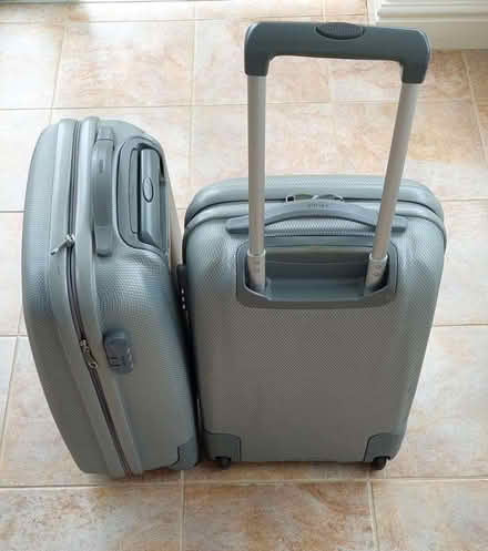 Photo of free Two Grey Antler Small Suitcases. (Old Town SG1) #1