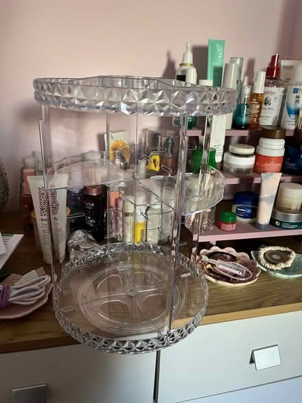 Photo of free Rotating makeup/ cosmetic storage (Coleridge Ward CB1) #1