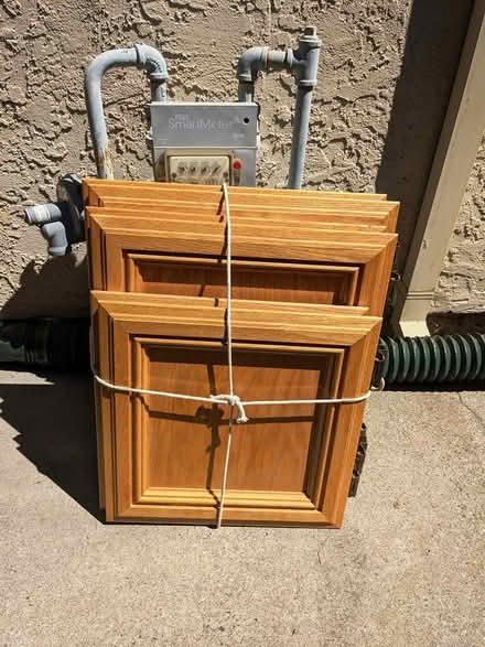 Photo of free oak cabinet doors draw fronts (West San Jose) #1