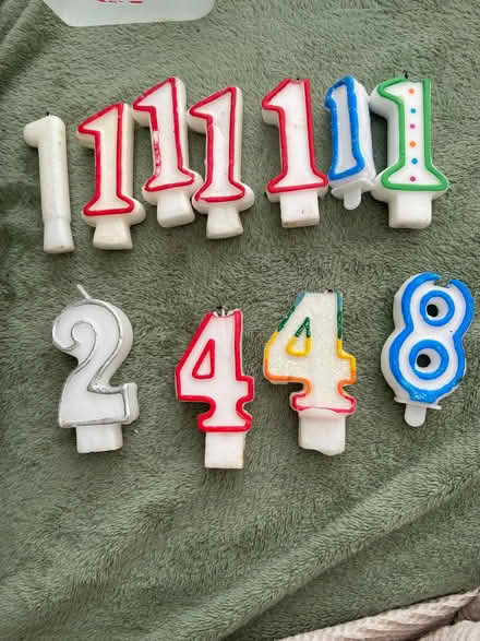 Photo of free Various number candles (Milton PO3) #1