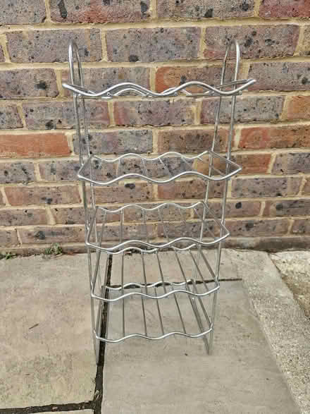 Photo of free Chrome wine rack (Isleworth) #1