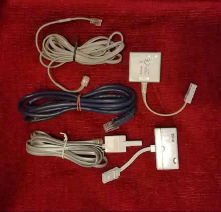 Photo of free 5 cables and connectors – Telephone Broadband And E-link (Swaythling SO16) #1