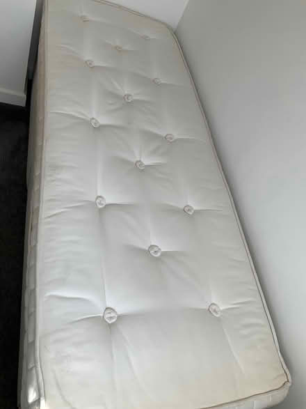 Photo of free Small single divan and comfortable mattress (Chippenham SN15) #2