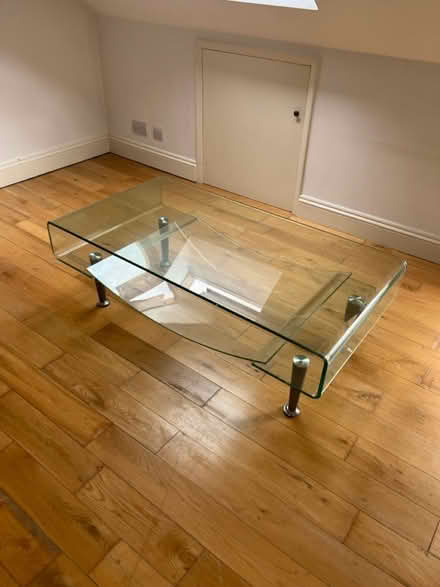 Photo of free Glass coffee table (Nw10 3ab) #1