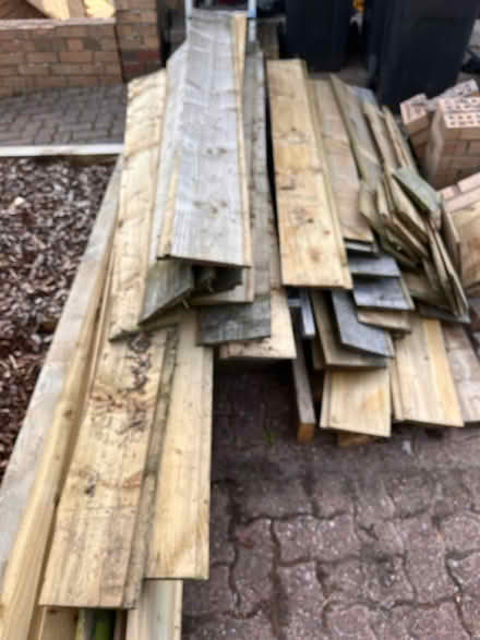 Photo of free Shiplap cladding, treated timber (Cuddington CW8) #1
