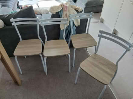 Photo of free 4 dining chairs (UB5) #1