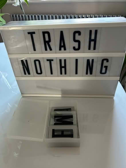 Photo of free Lightbox and box of letters (CM1 Broomfield) #1