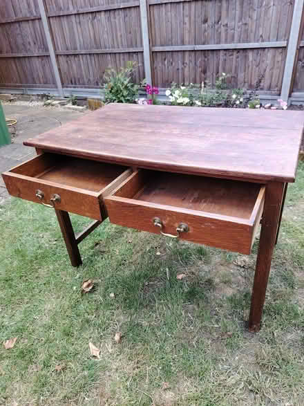 Photo of free Wooden table (Alconbury PE28) #2