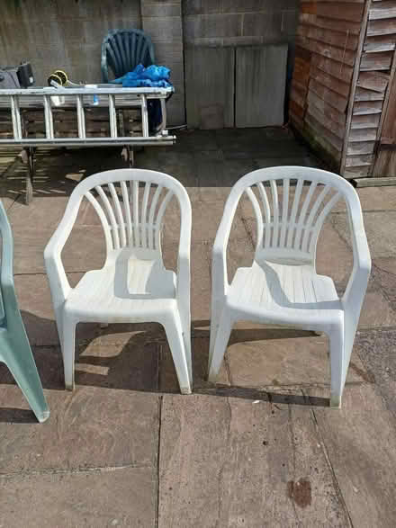 Photo of free 4 Garden Chairs (Rainham, Kent - ME8) #3