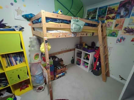 Photo of free Kids Wooden High Sleeper Bed (SL6 Maidenhead) #1