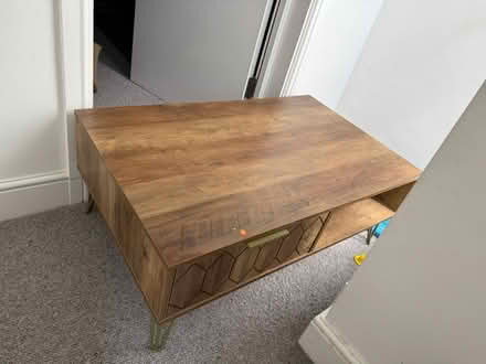 Photo of free Rustic Wooden Coffee Table (SE15) #1