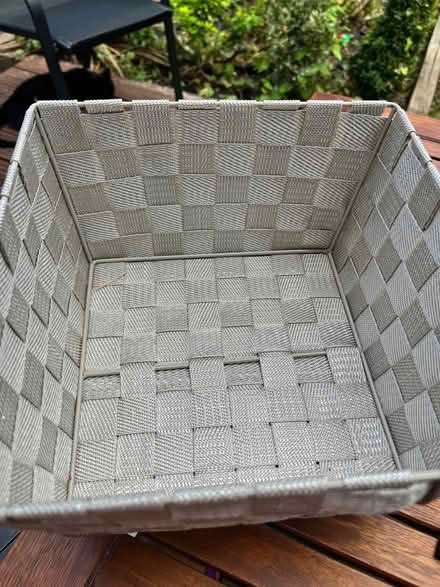Photo of free Square storage basket (Coleridge Ward CB1) #3