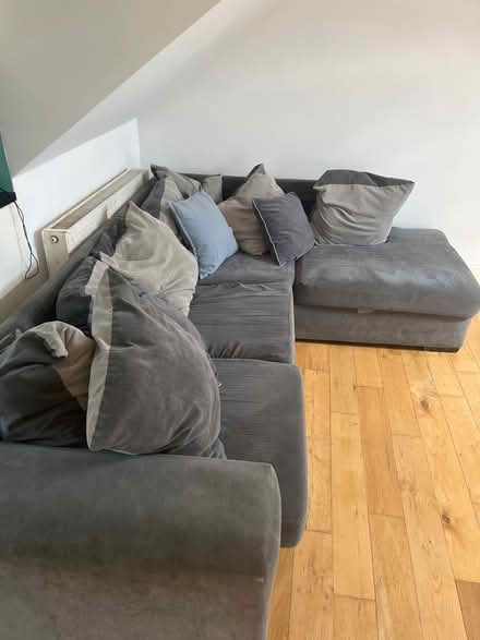 Photo of free Sofa and cushions (Nw10 3ab) #2