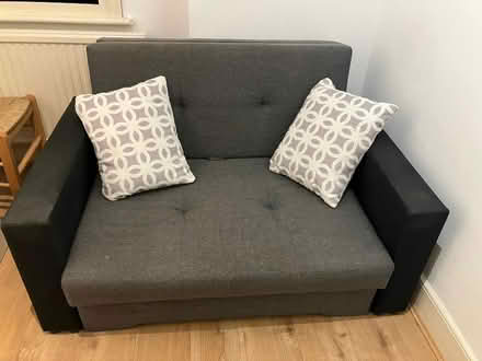 Photo of free Two seater sofa bed (Hornsey N8) #1