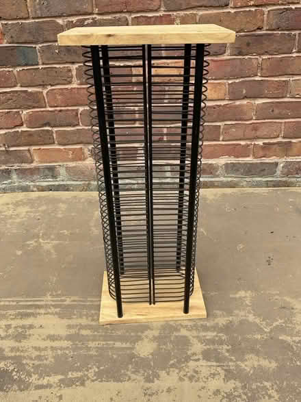 Photo of free Wood an metal CD rack (Brasenose OX11) #1