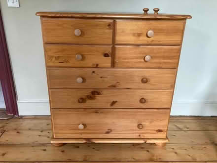 Photo of free Pine chest of drawers (Donnybrook) #2