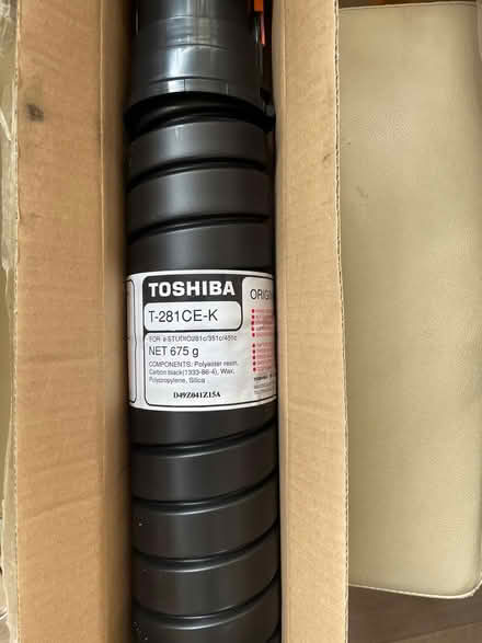 Photo of free Toshiba Black Toner (Shotton, CH5) #2