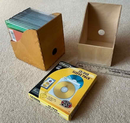 Photo of free CD storage boxes & cases/sleeves (Cookham SL6) #1