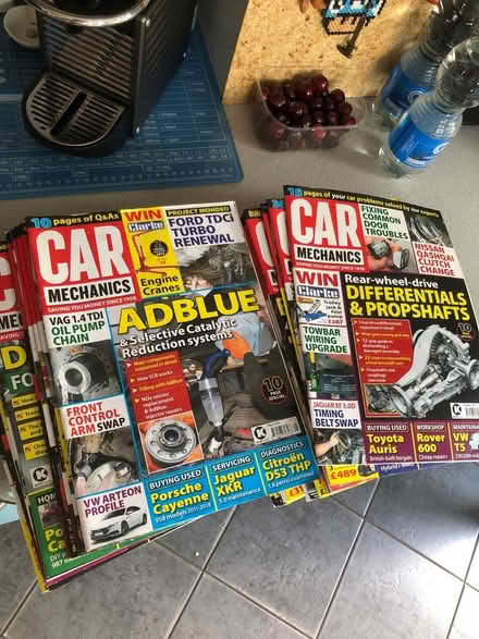Photo of free Car mechanics magazines (OX28) #1