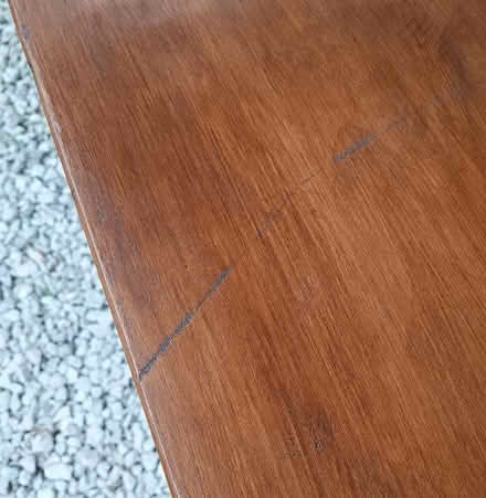 Photo of free Wooden table. (Warton LA5) #2