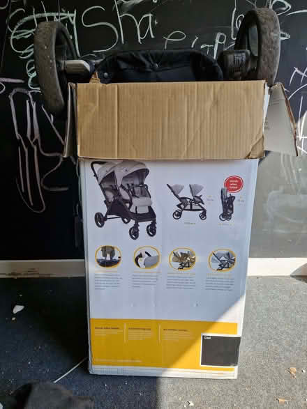 Photo of free Double pushchair (Wood End CV2) #1