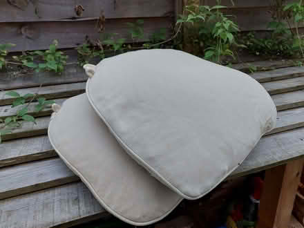 Photo of free Pair of cushions for outdoor seating (Summertown OX2) #1