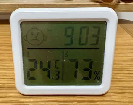 Photo of free Digital thermometer/humidity monitor/clock (Bishops Cleeve GL52) #1